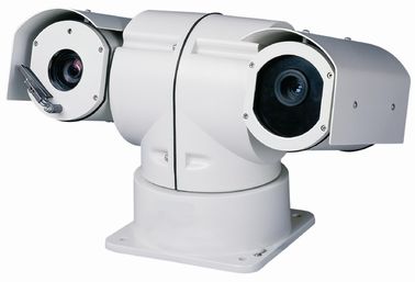Kamera PTZ Portabel Jaringan Dengan Laser 400m, Protokol ONVIF &amp; Pemenuhan H265