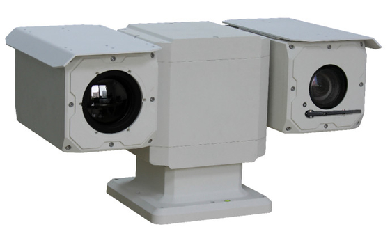 Jaringan Dual Spektrum PTZ Kamera Termal Optik Untuk Surveillance Jarak Panjang Dapat Mendeteksi Kebakaran Dan Aktivitas Manusia