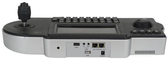 Pengontrol Keyboard Jaringan, Dengan Decoding Kamera IP Dan Kontrol PTZ, Output HDMI 1ch @ 25 Split, Video Over IP